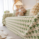 Luxury Plush Universal Couch Cover Blanket, Washable Couch Protector Houndstooth Sofa Covers by Slipcover KAS™