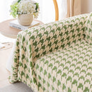 Luxury Plush Universal Couch Cover Blanket, Washable Couch Protector Houndstooth Sofa Covers by Slipcover KAS™