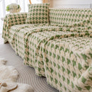 Luxury Plush Universal Couch Cover Blanket, Washable Couch Protector Houndstooth Sofa Covers by Slipcover KAS™