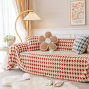 Luxury Plush Universal Couch Cover Blanket, Washable Couch Protector Houndstooth Sofa Covers by Slipcover KAS™