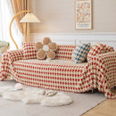 Luxury Plush Universal Couch Cover Blanket, Washable Couch Protector Houndstooth Sofa Covers by Slipcover KAS™