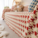 Luxury Plush Universal Couch Cover Blanket, Washable Couch Protector Houndstooth Sofa Covers by Slipcover KAS™