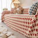 Luxury Plush Universal Couch Cover Blanket, Washable Couch Protector Houndstooth Sofa Covers by Slipcover KAS™