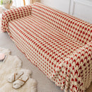 Luxury Plush Universal Couch Cover Blanket, Washable Couch Protector Houndstooth Sofa Covers by Slipcover KAS™