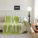 Soft Cozy Chenille Throw Cover for Couch with Tassel Accents, Dustproof Soft Throws for Sofa by Slipcover KAS™