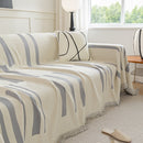 Soft Cozy Chenille Throw Cover for Couch with Tassel Accents, Dustproof Soft Throws for Sofa by Slipcover KAS™