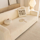 Premium Velvet Thick Stretch Couch Slipcover, Non-Slip Furniture Protector for Pets by Slipcover KAS™