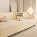 Premium Velvet Thick Stretch Couch Slipcover, Non-Slip Furniture Protector for Pets by Slipcover KAS™