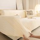 Premium Velvet Thick Stretch Couch Slipcover, Non-Slip Furniture Protector for Pets by Slipcover KAS™