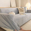 Premium Velvet Thick Stretch Couch Slipcover, Non-Slip Furniture Protector for Pets by Slipcover KAS™