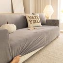 Premium Velvet Thick Stretch Couch Slipcover, Non-Slip Furniture Protector for Pets by Slipcover KAS™