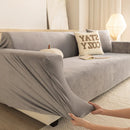 Premium Velvet Thick Stretch Couch Slipcover, Non-Slip Furniture Protector for Pets by Slipcover KAS™