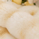 Thick Faux Fur Couch Cover Fluffy Fuzzy Warm Washable Furniture Protector for Kids Pets by Slipcover KAS™