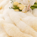 Thick Faux Fur Couch Cover Fluffy Fuzzy Warm Washable Furniture Protector for Kids Pets by Slipcover KAS™