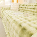 Thick Faux Fur Couch Cover Fluffy Fuzzy Warm Washable Furniture Protector for Kids Pets by Slipcover KAS™