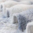 Thick Faux Fur Couch Cover Fluffy Fuzzy Warm Washable Furniture Protector for Kids Pets