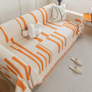 Soft Cozy Chenille Throw Cover for Couch with Tassel Accents, Dustproof Soft Throws for Sofa by Slipcover KAS™