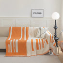 Soft Cozy Chenille Throw Cover for Couch with Tassel Accents, Dustproof Soft Throws for Sofa by Slipcover KAS™