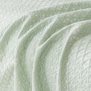 Cooling Ice Silk Sofa Throw Cover, Summer Diamond Textured Furniture Protector Blanket