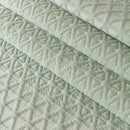 Cooling Ice Silk Sofa Throw Cover, Summer Diamond Textured Furniture Protector Blanket