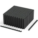 Interlocking Rubber Exercise Mat 70 Sq Ft with Borders by DirectDeals