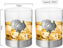 The Wine Savant Turkey Whiskey Glasses Set of 2
