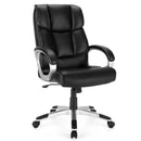 Big and Tall Adjustable High Back Leather Executive Computer Desk Chair by LJGDeals