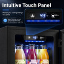 Beverage Refrigerator 0.6 Cu Ft 24 Can Countertop Mini Fridge by LJGDeals