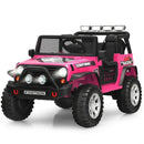 12V Kids Electric Ride On Truck with Remote Control and Operation Lever by LJGDeals