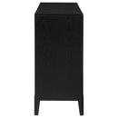 Mason - 8 Drawer Dresser With Fluted Design - Black