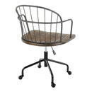 Riley - Farmhouse Adjustable Office Chair by HouseOfZazla