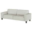 Evoke - Upholstered Tufted Sofa - Greige
