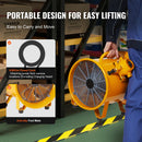 Portable Ventilator, 10" Heavy Duty Cylinder Fan, 350W by HouseOfZazla