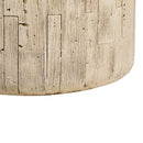 Outdoor Wood Grain Rustic MGO Side Table with Realistic Wood Vibe