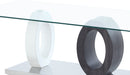 Tracker - Coffee Table - Brown / White by HouseOfZazla