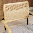 Accent Chair - Modern Industrial Slant Armchair with Metal Frame - Premium High Density Soft Single chair for Living Room Bedroom