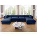 Contemporary Elegant Sofa With Storage And Ottoman by HouseOfZazla