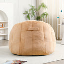 Beanbag Chair, Beanbag Sofa Chair With Armrests Stuffed High Density Foam by Unique Piece Furniture