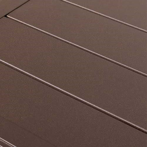 Trevi Aluminum Dining Table, photo 5 of 6