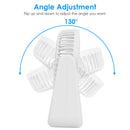 6.5in Desk Fan USB Powered 2 Speeds Table Cooling Fan Tilt Quiet Desktop Fan for Bedroom Office