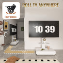 Adjustable Height Mobile TV Cart