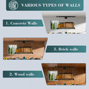 Overhead Garage Storage Rack 4x4 FT for High Ceilings