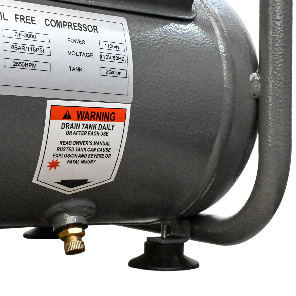 Oil Free Air Compressor with Quiet Low Noise and Portable Design, photo 5 of 10