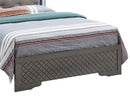 Bed With LED Light Accents Headboard by HouseOfZazla