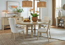 Sunset Cove - Upholstered Side Chair With Wood Back (Set of 2) - Sanibel Brown by Unique Piece Furniture