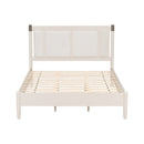 Solid Wood Queen Bed - Heavy Duty Support