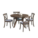 47.24'' Round Rubber Wood Dining Table
