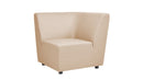 Cleo - Modular Upholstered Deep Seating Patio Corner Chair Axroma Olefin by HouseOfZazla