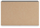 Hollivern - Six Drawer Dresser - Dark Gray