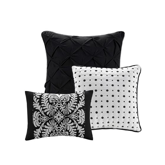 7 Piece Cotton Printed Comforter Set, photo 7 of 10